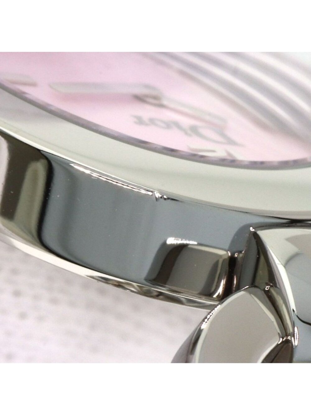 Dior Maris Watch SS Pink Shell - Picture 11 of 15